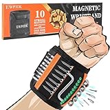 EWPJDK Magnetic Wristband for Holding Screws, Drilling Bits, Nails, Stocking Stuffers Gifts for Men Father's Day Gift Christmas Gifts for Dad Birthday Gifts for Men Dad Gadget Gifts for Husband