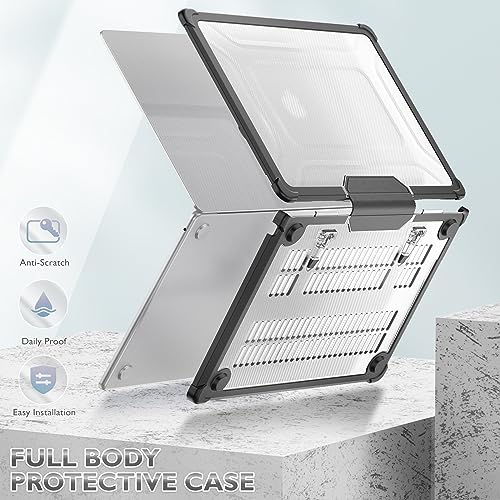 SEYMCY Case Compatible with MacBook Air 15 inch Case 2026 2025 2024 2023 / M5 M4 M3 M2 - Image 3