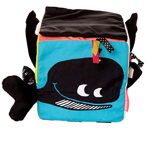Image of Manhattan Toy Wimmer-Ferguson Learning Cube Multisensory Soft Baby Activity Toy
