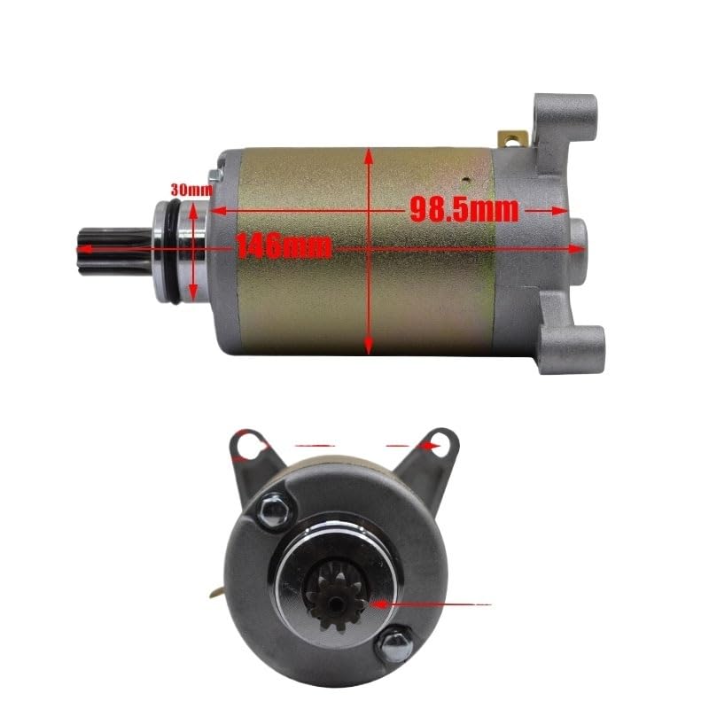 Démarreur électrique QM200GY pour moto 200CC QM200 GTX200
