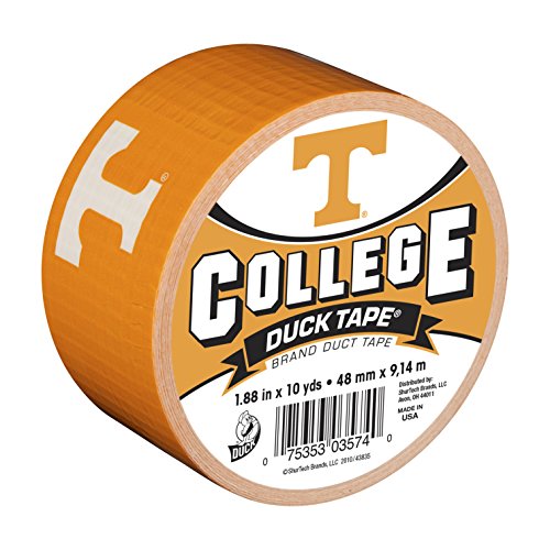 Duck Brand 240277 University of Tennessee College Logo Duct Tape, 1.88-Inch by 10 Yards, Single Roll