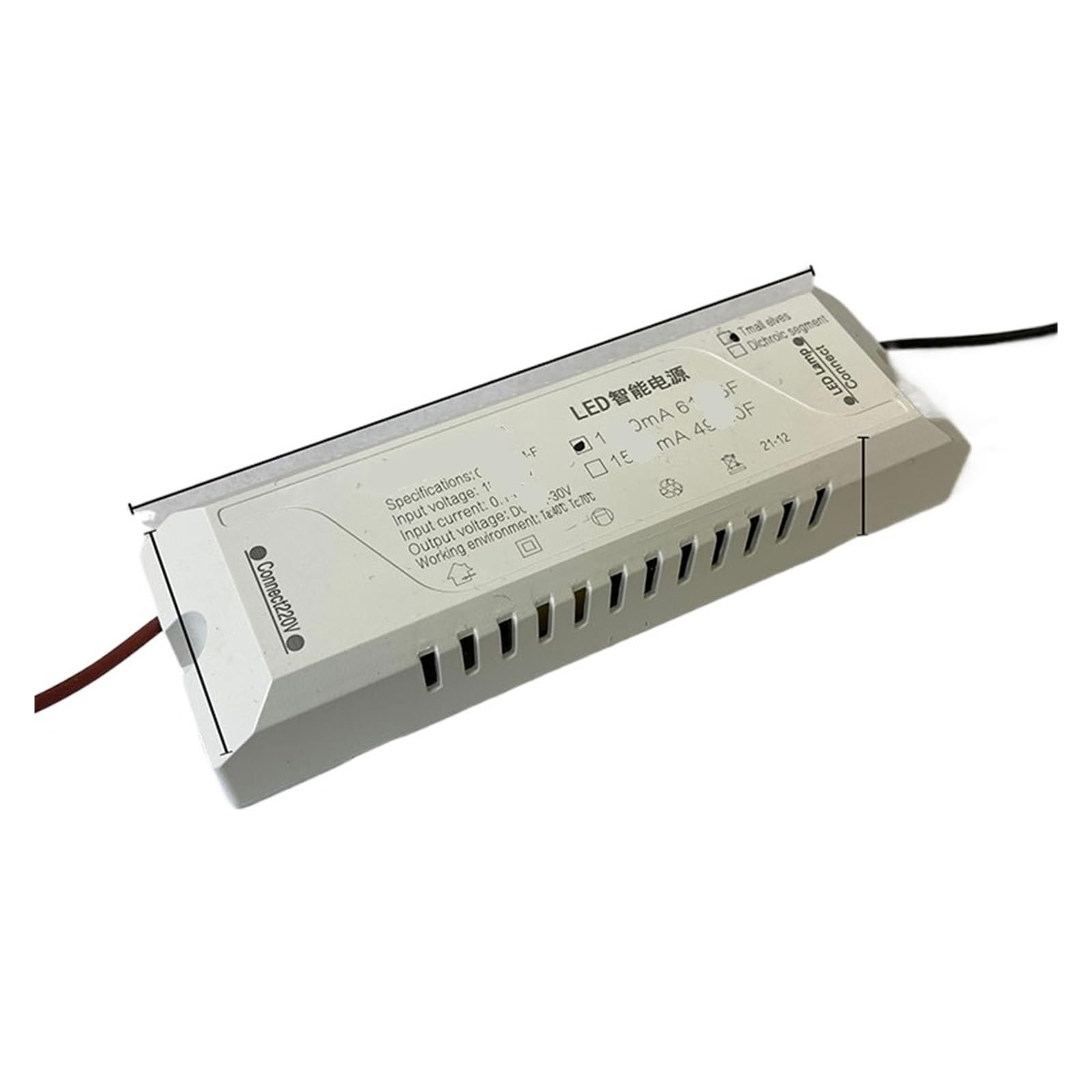 Redresseur à deux fils pour lustre en cristal LED réparer transformateur salon 24V 1200ma