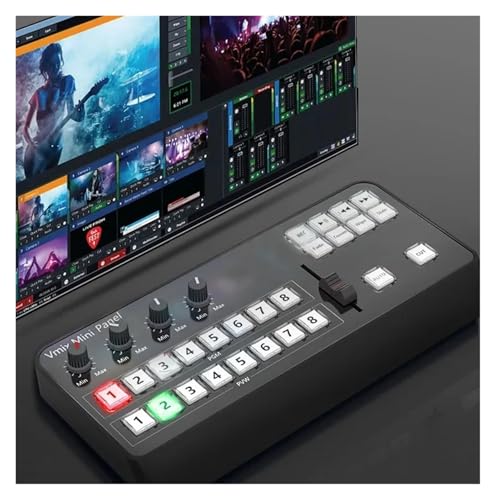 vMix Mini Switcher para Transmisiones TV desde Casa con Panel MIDI 2