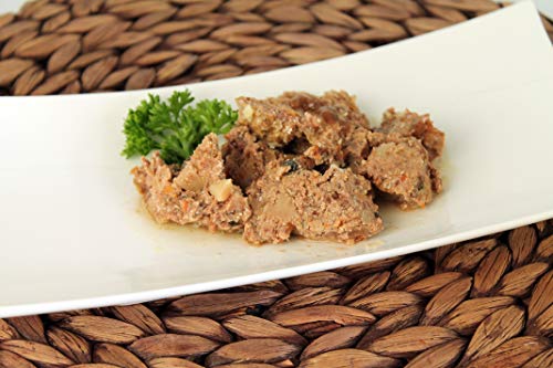 Pfotenliebe® Bio-Nassfutter für Hunde, Wild mit Aronia, natürlich ohne Chemie undmit Qualitätsgarantie, getreidefrei, 6 x400g (Dose)