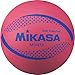 MIKASA ソフトバレーエンシュウ78CM ヤク210G アカ