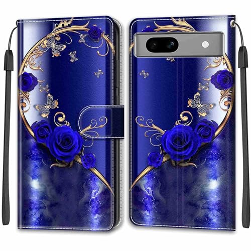 KENHONER Google Pixel 7A ケース 手帳型 Pixel 7A 手帳ケース 携帯ケース Pixel7Aケース 携帯カバー カード収納 財布型 pixel7a case マグネット内蔵 スタンド機能 耐衝撃 全面保護 薄型 耐摩擦 可愛い