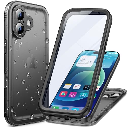 Cozycase TOP Waterproof Case for iPhone 17 - Military Heavy Duty ...