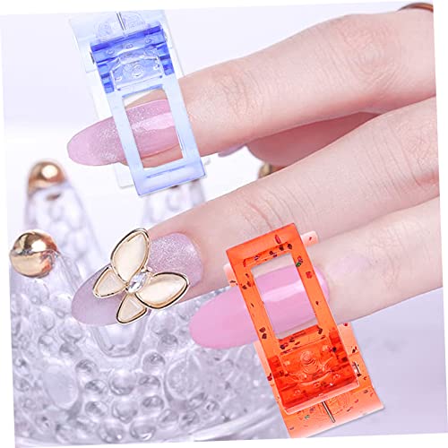 Kit Profesional de 12 Clips para Extensión de Uñas miniatura 5