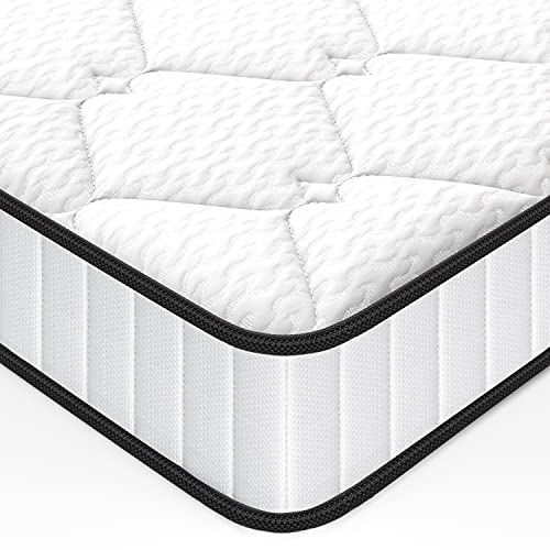 BedStory Colchón de muelles, Primavera, White, 90x190x16cm Cover