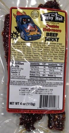 DOUBLE HABANERO Nitro Beef Jerky