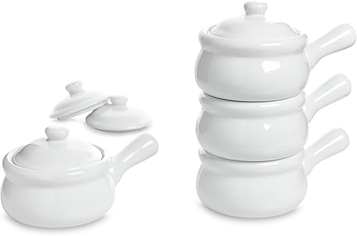 Miniatura 14 de HIC Kitchen HIC Tazón, individual, 28 onzas, porcelana blanca fina