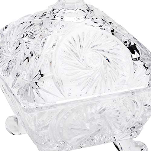 Bomboniere de Cristal Dragon Lyor Transparente 10.3 x 17.2 cm