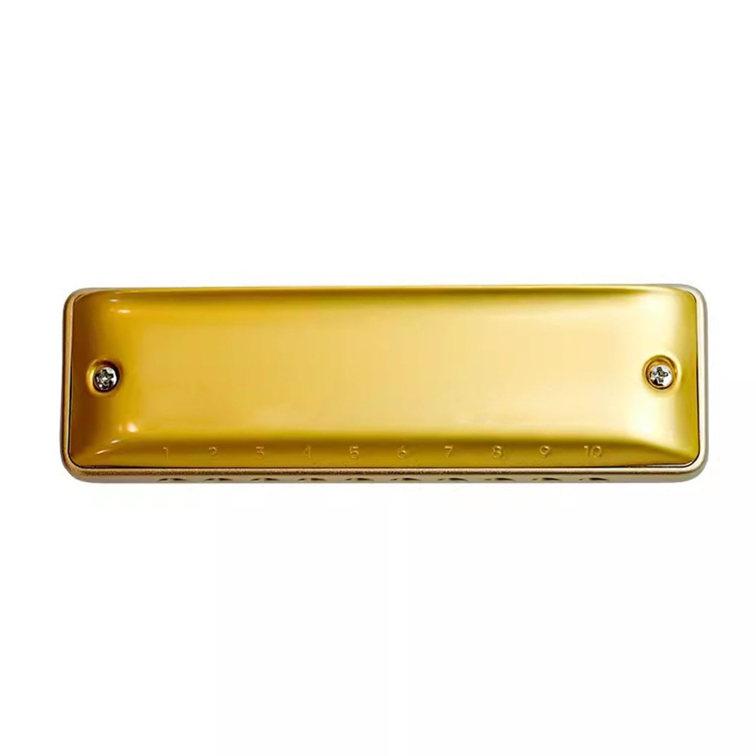 BBAUER armonica a bocca armonica cromatica Bocchino a foro tondo Armonica diatonica a 10 fori a 20 toni, adatto per adulti e studenti per suonare(Color:1,Size:D)