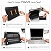 MOSISO Compatible with MacBook Air 15 inch Case M4 M3 M2 2025 2024 2023 Release A3241 A3114 A2941 with Touch ID, Plastic Hard Shell Case&Keyboard Cover&Screen Protector&Storage Bag, Haze Blue