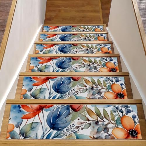 Tapis d'escalier antidérapants pour éviter les chutes sur marches en bois