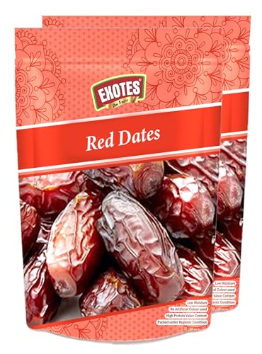 Image of Exotes (Lal Khajoor /Red Dates, Fresh, 400 Gram (2X200G))