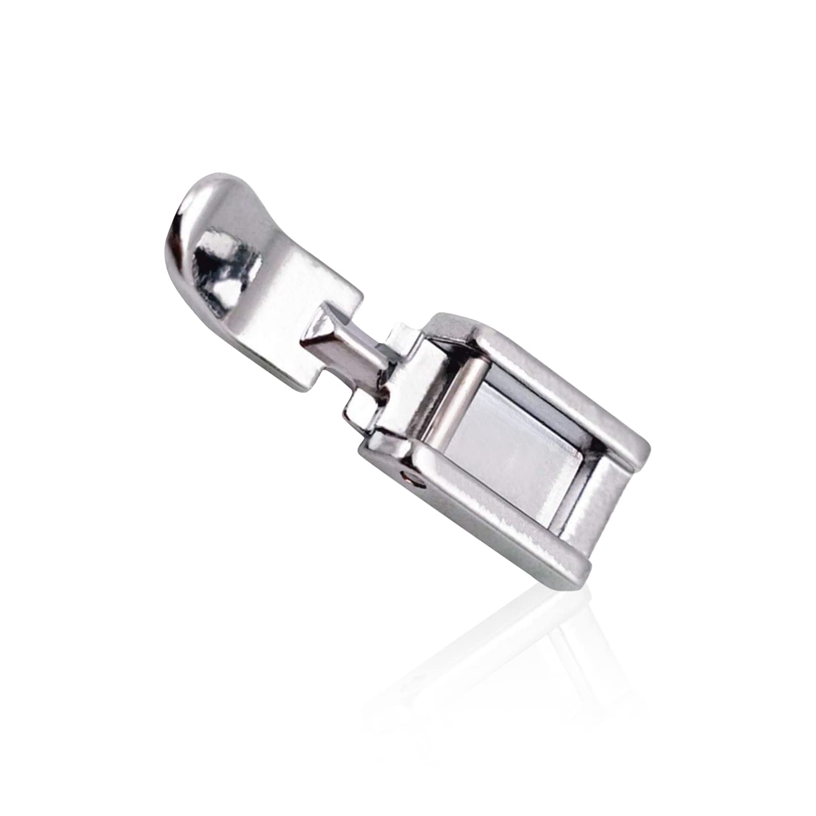 1pcs Zipper Sewing Machine Presser Foot,Narrow Clip ON Zip,Zipper Foot,Suitable for Low Shank Snap on Singer Brother Babylock Janome Kenmore White Juki New Home Simplicity Elna Husqvarna Bernina