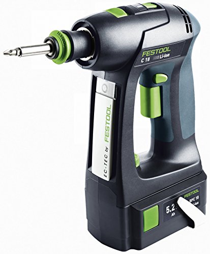 Festool Akku-Bohrschrauber C 18 Li 5,2-Plus