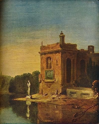 Pintura clásica para decoración de oficina, cuadros de cartel con escena italiana de 60x90cm