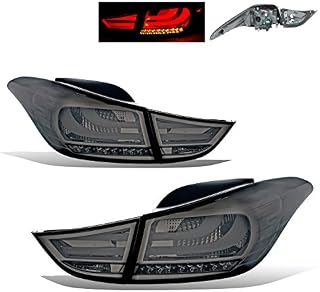 SPPC Smoke LED Tail lights Assembly Set for Hyundai Elantra (4 Pcs)