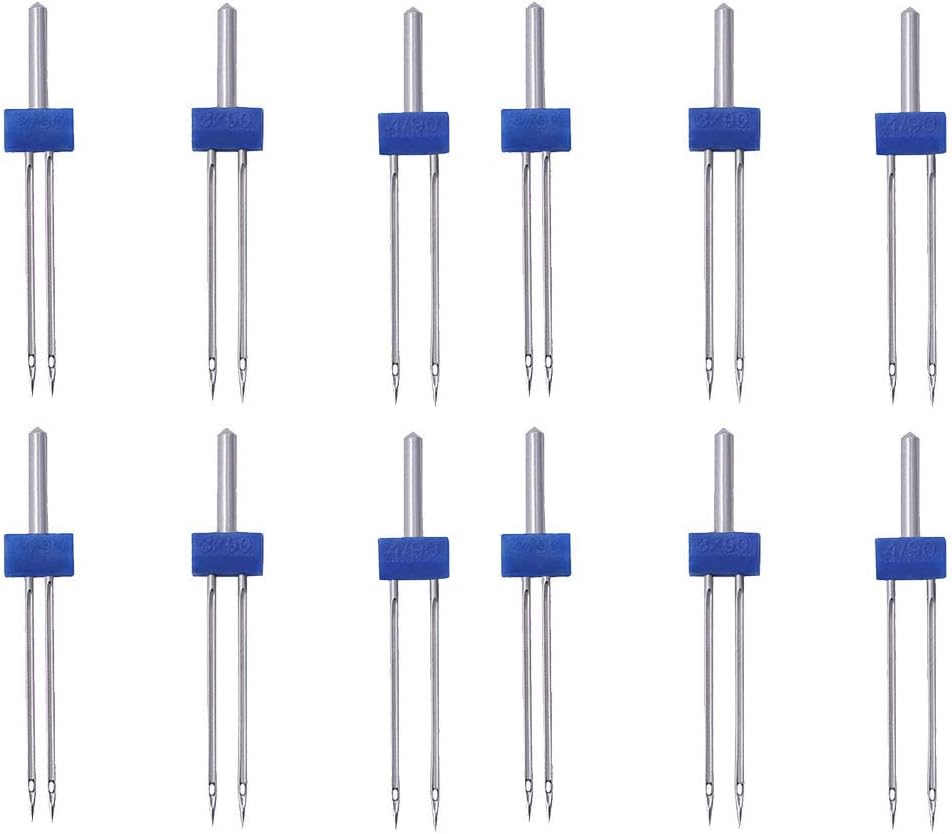 Milisten Sewing Machine Needles Replacement 2mm 3mm 4mm Sewing Needles Universal Household Home Use Sewing Machine Accessories 12pcs