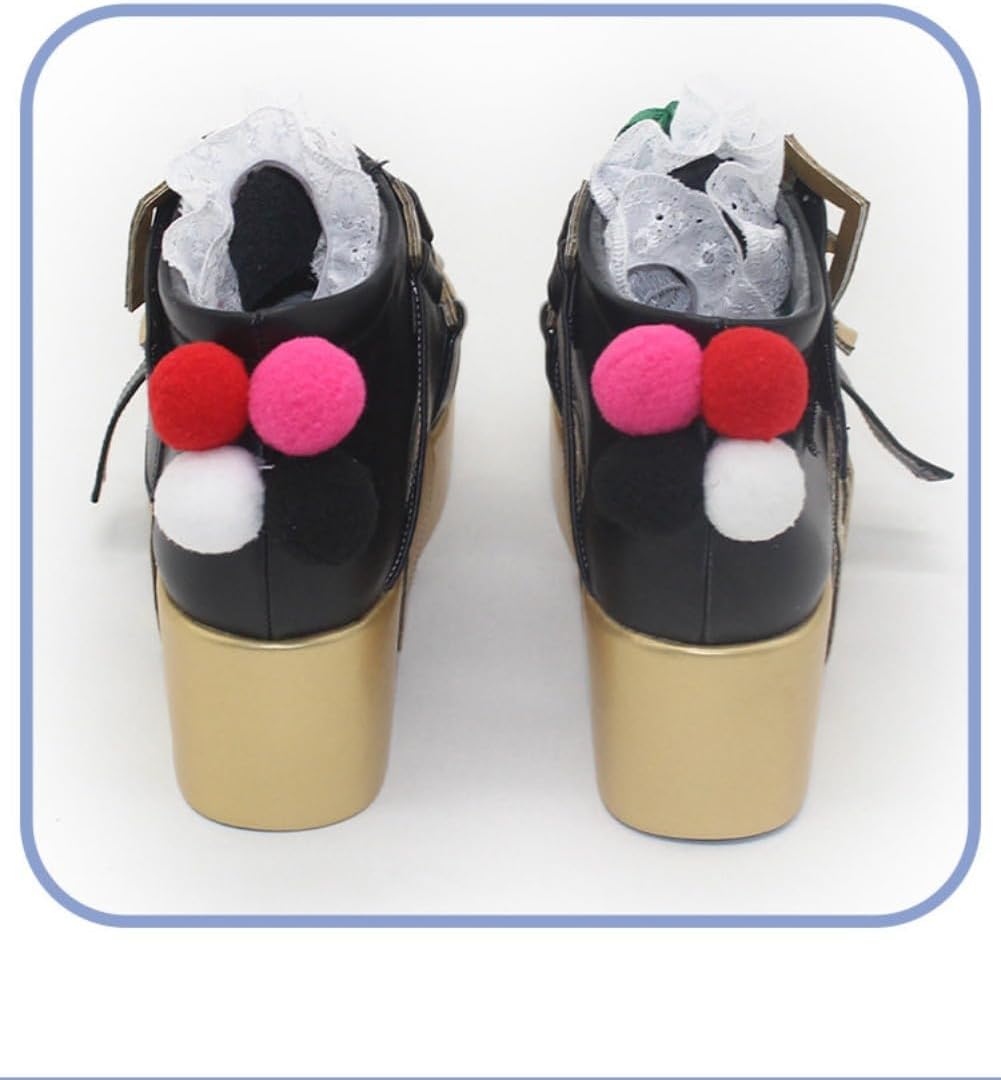 Dialyn Cosplay Shoes for Anime Zenless Zone Zero - Handmade Custom Cos High Heel for Roleplay & Conventions Woman Man Halloween