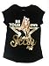 JoJo Siwa Be Your Own Star Black and Gold Fashion T-Shirt