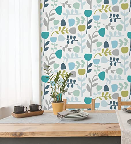 Papier peint fleurs vinyle GAULAN 682073 rénovation mur facile