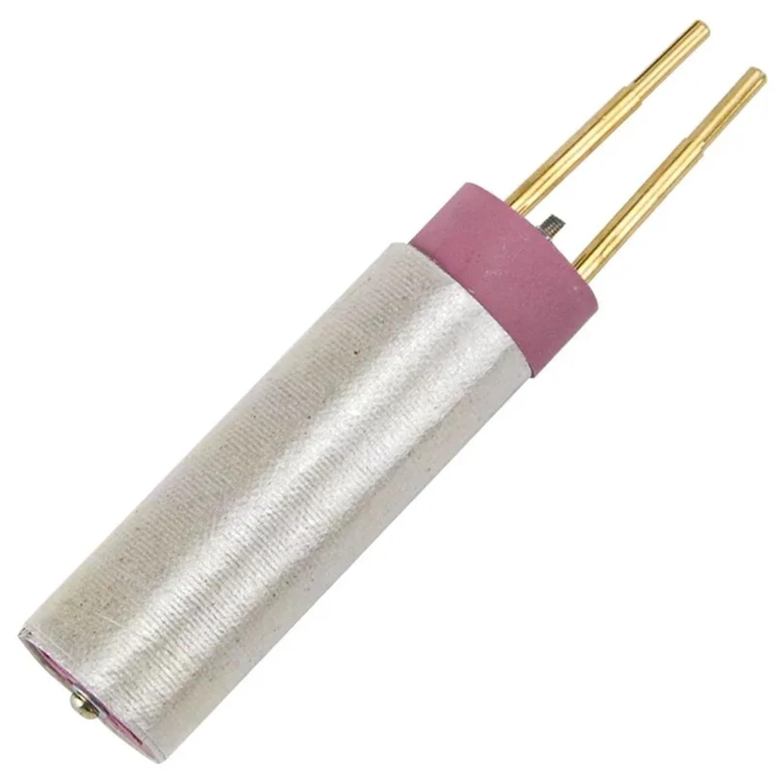 Pistola de soldadura de plástico de 220 V con mango recto, núcleo calefactor de plástico, pistola de aire caliente con núcleo calefactor, varilla calefactora de cerámica y alambre de resistencia.