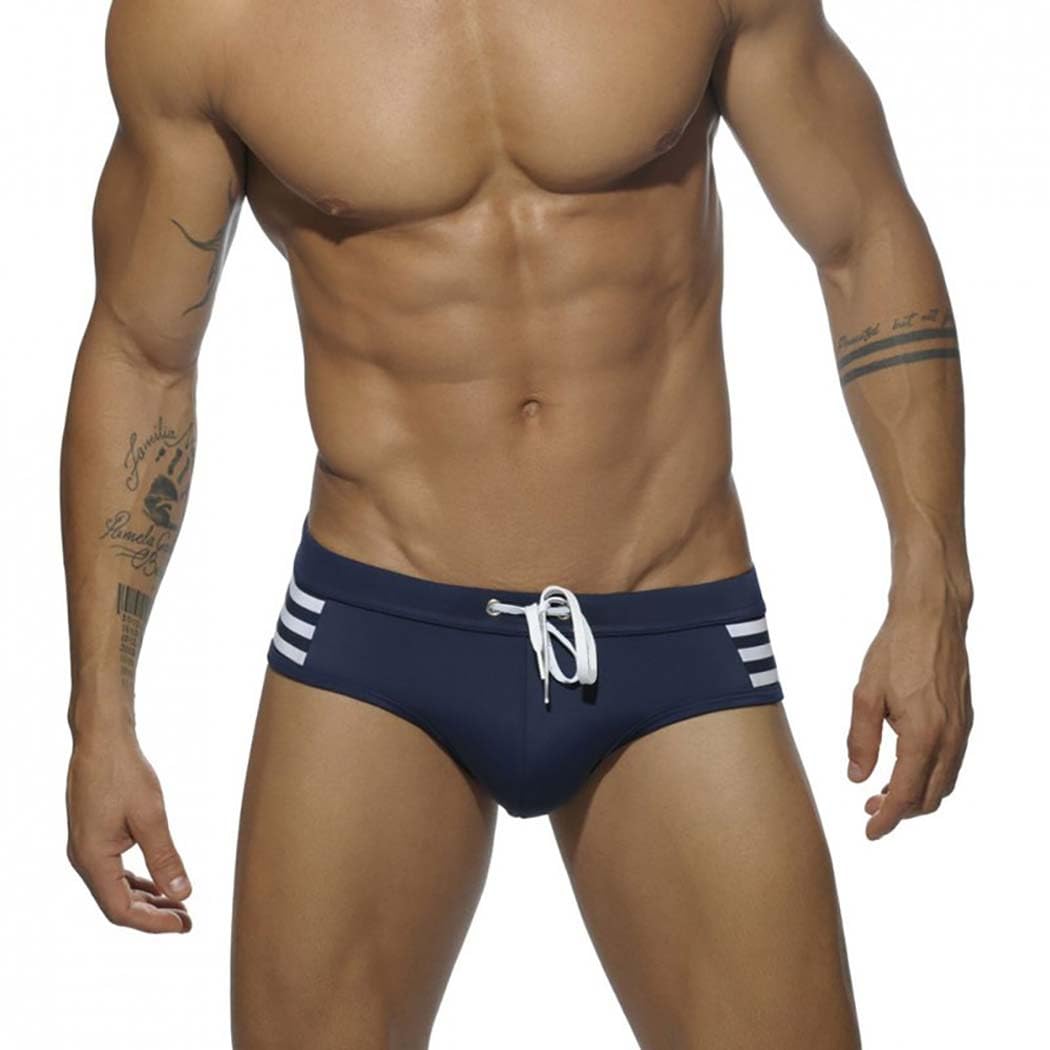 Bañador Slip Hombre Natación Secado Rápido Talla M-2XL