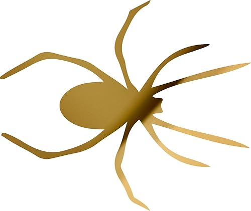 Miniatura 27 de Calcomanías de araña Cb (plata metálica) (juego de 2) calcomanías de vinilo impermeables de alta calidad para teléfono portátil, accesorio