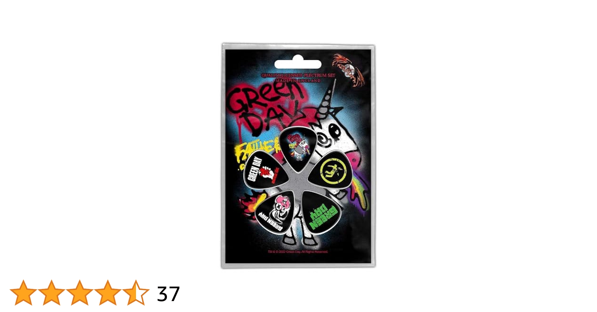 GREEN DAY ピック Amazon | ギターピック 12枚セット それぞれ厚さ Green Day