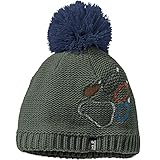Jack Wolfskin Unisex Kinder Paw Knit Winter-Hut, Thyme Green, M