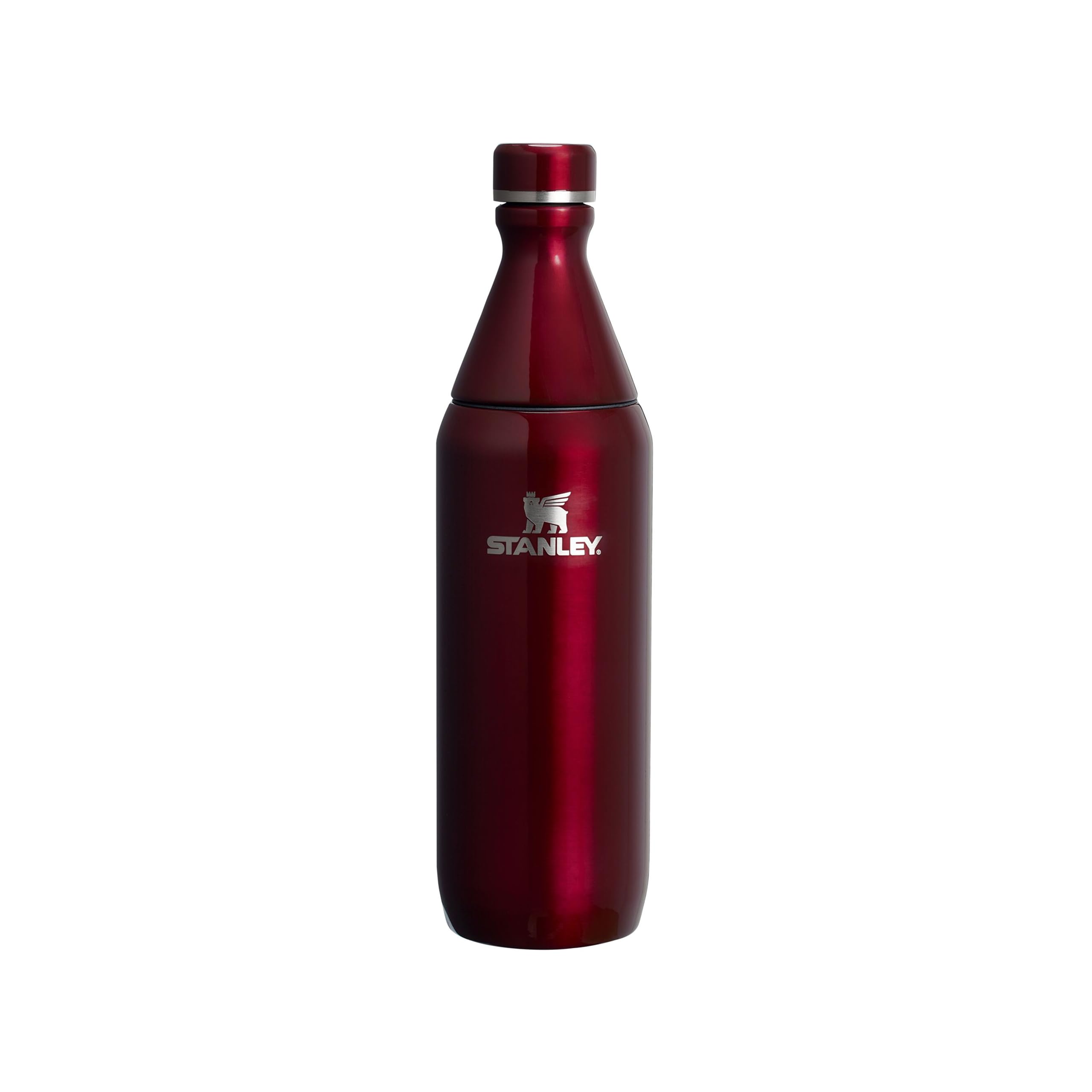 Stanley 1913 All Day Slim Water Bottle 0.6L - Hot Coral Gloss