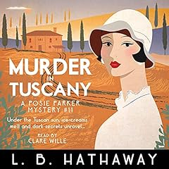 Page de couverture de Murder in Tuscany