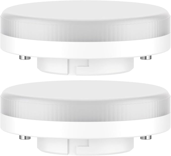 ledscom.de ledscom.de 2 stuks GX53 LED lamp, warm wit (3000 K), 0,5 W, 51lm, mat