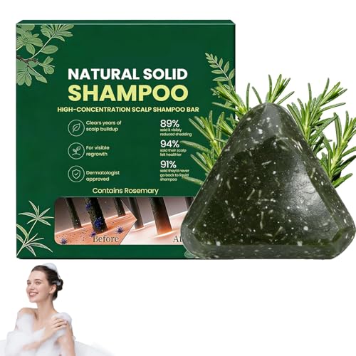 #VerdientProvisionen<br>Yoracare Korean Scalp Revival Bar 2026 Yoracare Soap Natürliche Anti Haarausfall Organische Festes Shampoo für Haarwachstum Rosmarin Wasser Haare Seife für Frauen und Männer 80g (1 Stück)