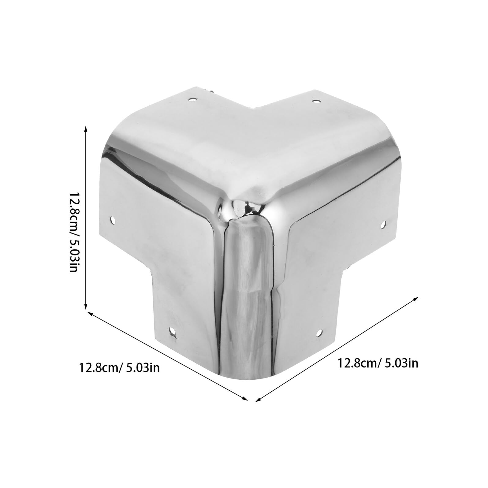 Protezione Installazione Facile Angolare in Acciaio Inossidabile Resistente Urti per Camion Refrigerato per Trasporto e Modifiche Box Truck
