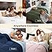 Bedsure Comforters Queen Size Duvet Insert, All Season Bed Comforter, Quilted Down Alternative Duvet, Box Stitched Comforter with Corner Tabs, Machine Washable, 88 x 88 Inches (White)