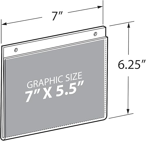Vista 29 de Azar 162722 - Marco en U de pared de 5 pulgadas de ancho por 7 pulgadas de alto, 10