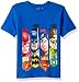 DC Comics Little Boys' Justice League T-Shirt, Blue, 7