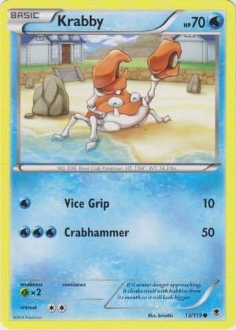 PokemonKrabby (13119)XY Phantom Forces