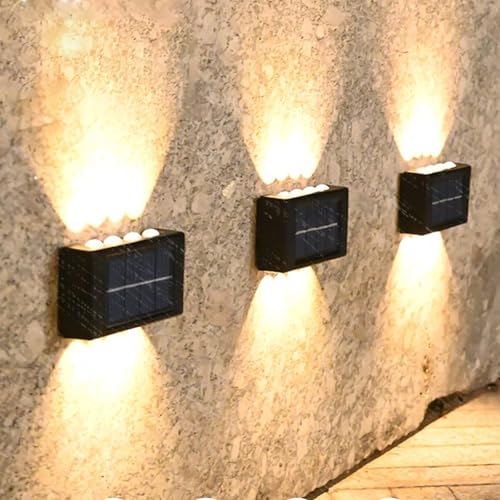 Applique murale solaire extérieure IP65 éclairage LED up and down lot de 18 - 7