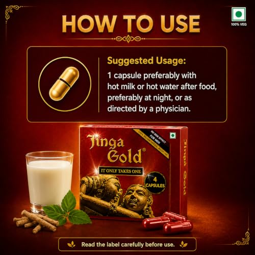 Image of Premium Siddha Capsules for Men wellness | Stamina, Power & Vitality Support | Natural Herbal Formula | 4 Capsules