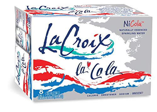 Image of La Croix Cola Sparkling Water, 12 Fl Oz (Pack of 8)