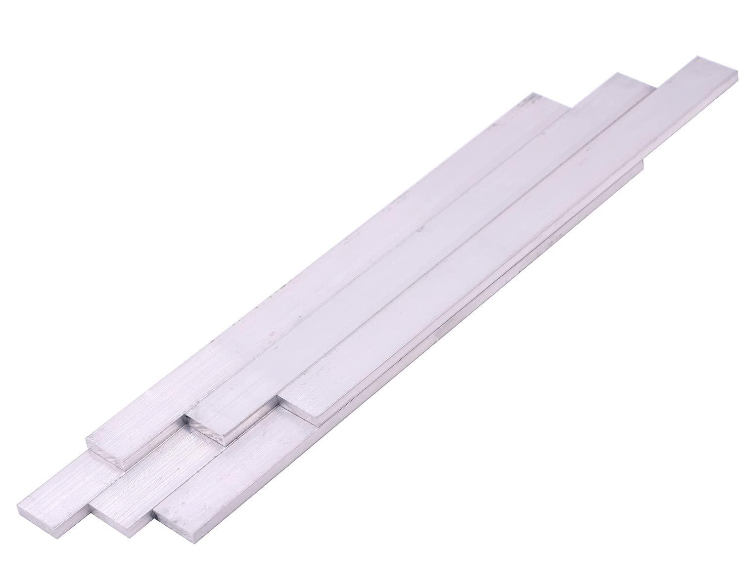 Enval Soft Barra Piatta In Alluminio 6061 T6511 - Dimensioni 1/2" X 1-1/2" X 12" Lunga, Produzione USA Alcoa Alluminio 6061 T6511 Piatta - Foto 9