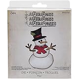 Sizzix Bigz Die by Tim Holtz, 5.5 by 6-Inch, Assembly Snowman