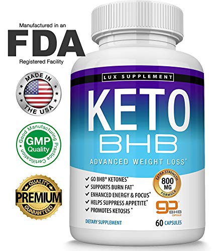 Keto Pills Advanced Weight Loss BHB Salt - Natural Ketosis Fat Burner Using