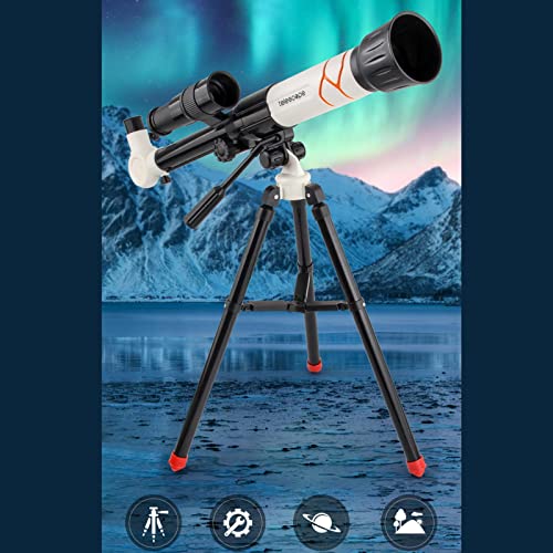Telescópio Astronômico de de Visão Noturna HD 70 Mm 15-150X com Tripé