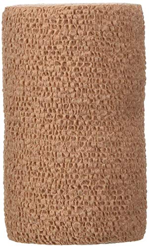 Coban 76816 3M Self-Adherent Wrap Single Tan 4 x 5 Yards Size